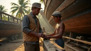 Read more about the article Labour Structure in a Phinisi Yard: Master, Crews and Day Hands