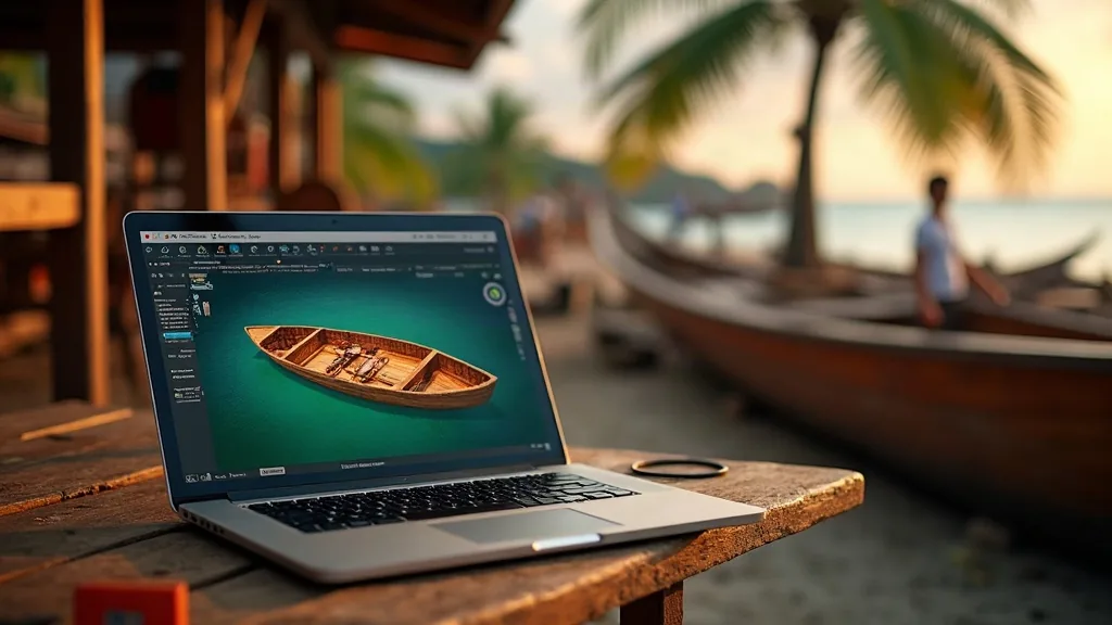 Read more about the article Technology Arrives at the Slipway: Digital Tools in Wooden Yards